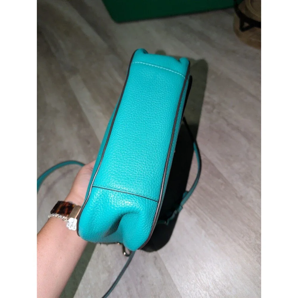 kate spade teal peddled